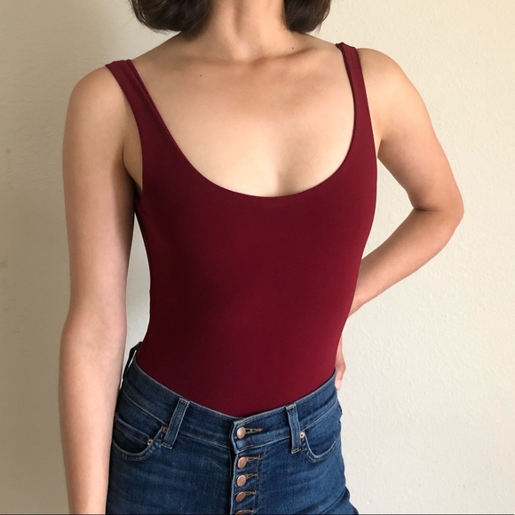 Red tank top body suit - Picture 1 of 4